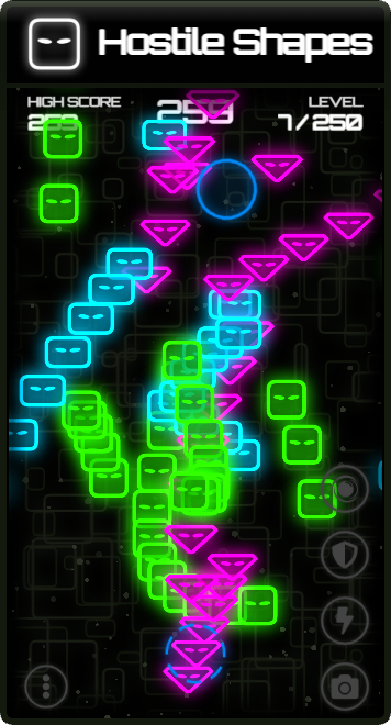 Hostile shapes in game action screenshot 15