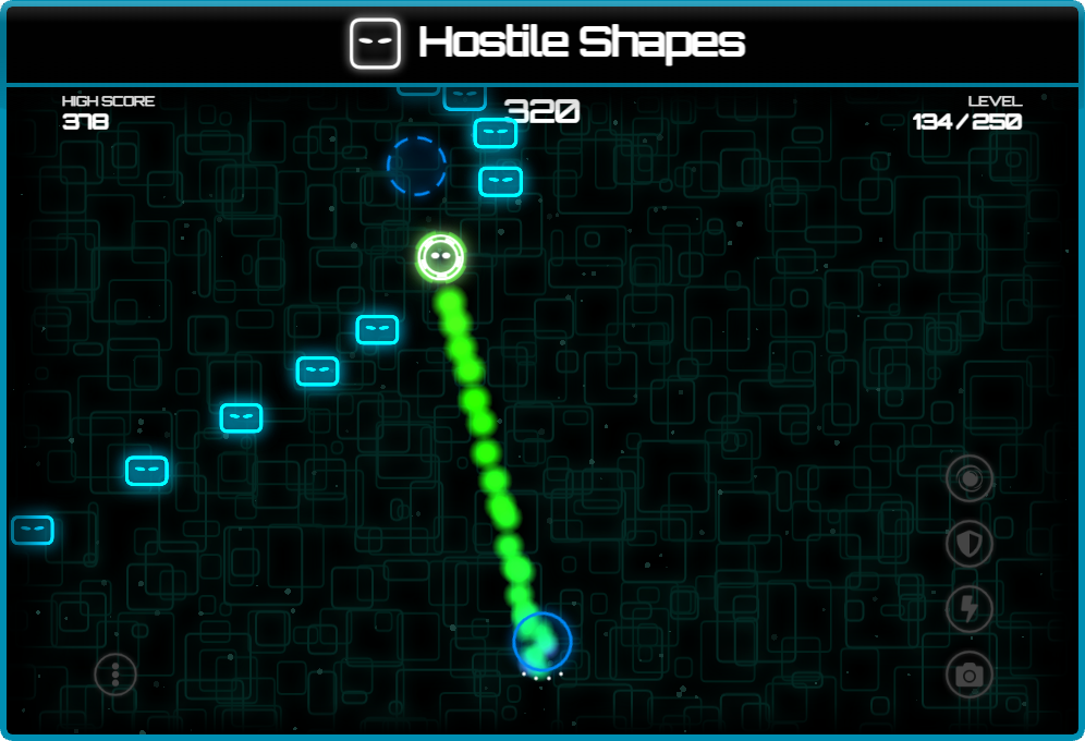 Hostile shapes in game action screenshot 18